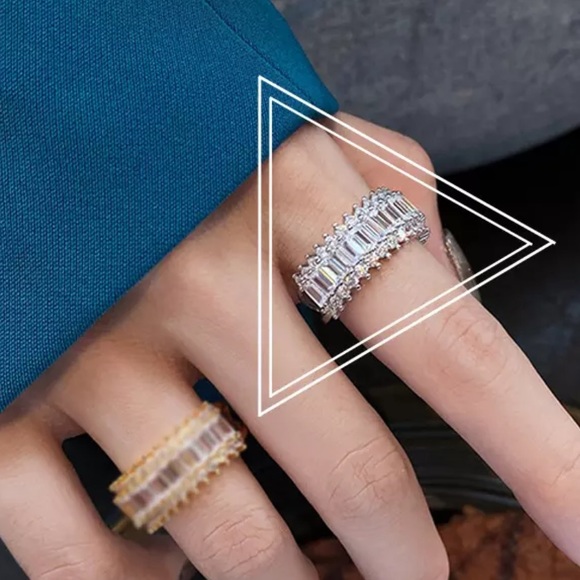 ✨Insta Sterling silver shiny open ring - Picture 4 of 5